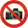 prepovedano fotografiranje in snemanje