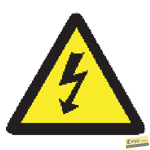 opozorilni znak pozor elektrika