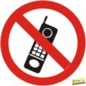nalepka prepovedana uporaba mobitela
